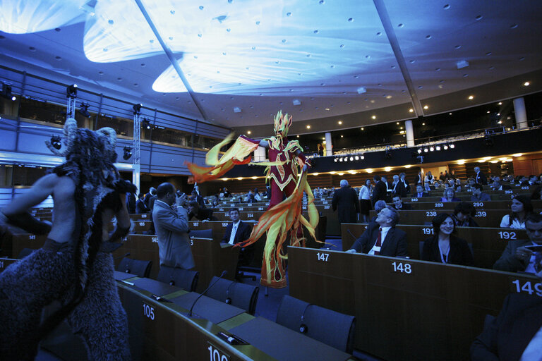 Fotografie 15: 2007 - Energy Globe Award ceremony at the EP in Brussels.