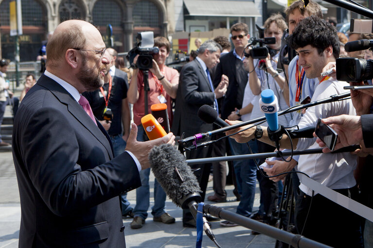 Foto 11: EP President attends a meeting of the PES, Party of European Socialists