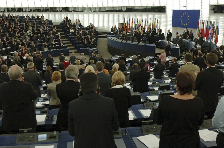 Fotografia 17: Plenary session in Strasbourg - Formal sitting : address by President of Hungary