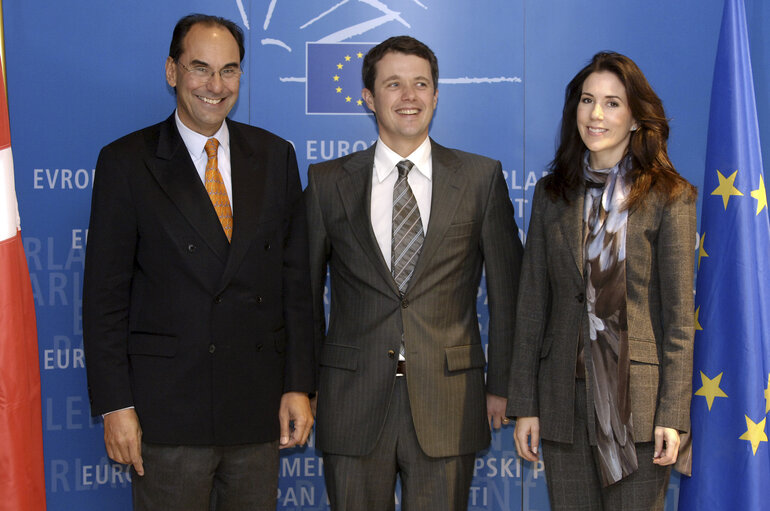 Visit of Crown Prince Frederik of Denmark to the EP in Brussels