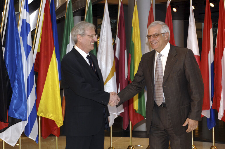 Photo 11 : EP President meets with President of Hungary, in Strasbourg