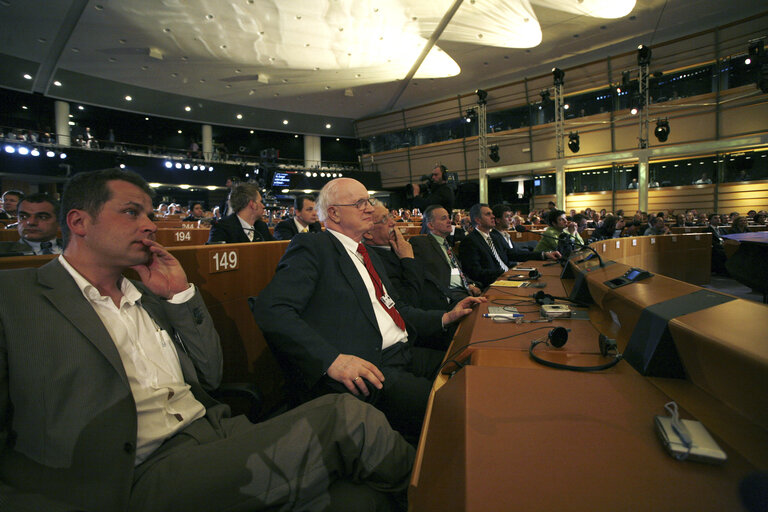 Fotografie 10: 2007 - Energy Globe Award ceremony at the EP in Brussels.