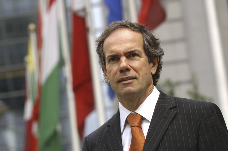 Portrait of MEP Sergio MARQUES in Brussels