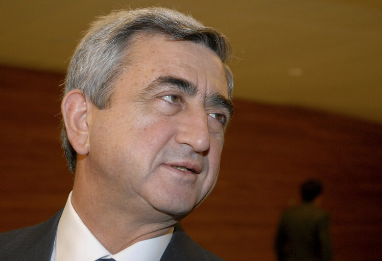 Fotografija 17: European Commissioner meets with Prime Minister of Armenia, in Strasbourg