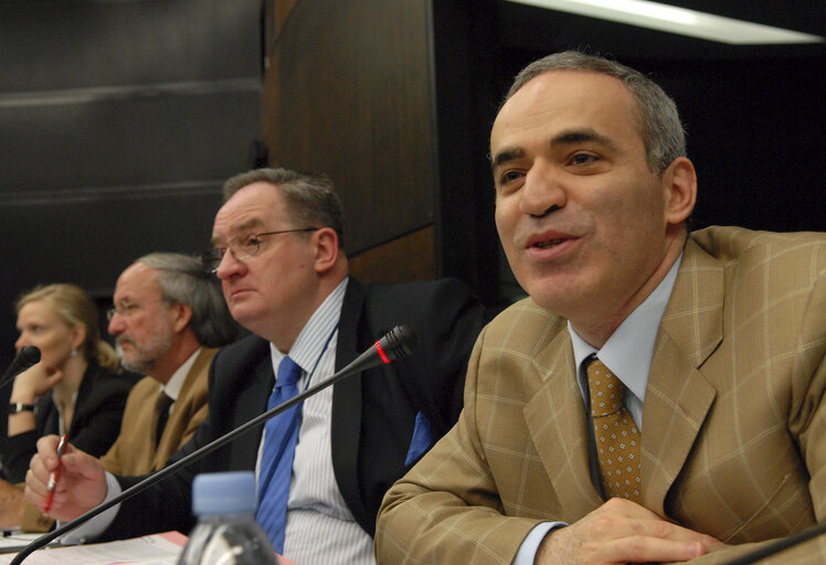 Fotografia 11: AFET - Joint meeting with the Delegation to the EU-Russia Parliamentary Cooperation Committee   - Exchange of views with the leader of the United Civil Front, Russian Federation