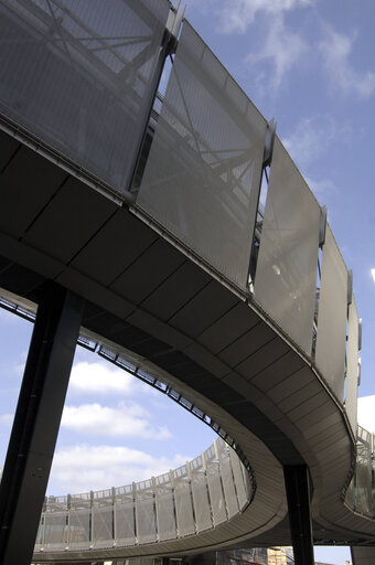 Fotogrāfija 10: Ongoing construction works at the EP building in Brussels.