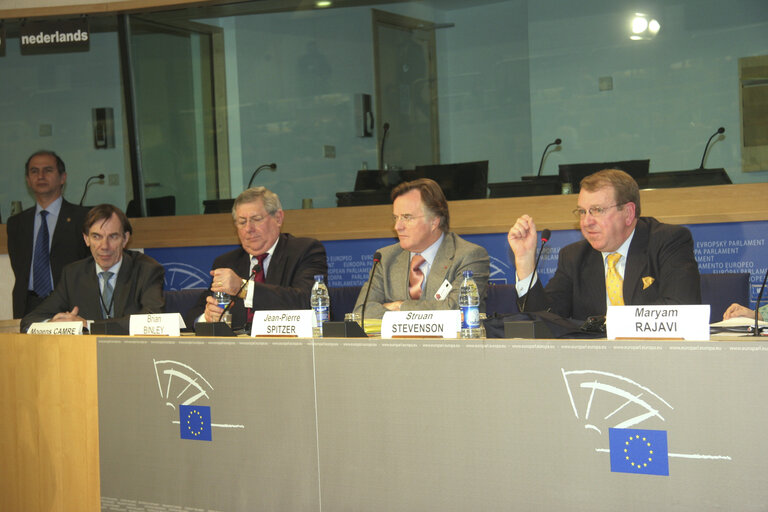 Press conference in Brussels - Iranian opposition and EU policy