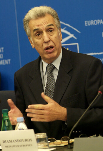 Fotografia 8: Press conference in Strasbourg - Presentation of the European Ombudsman's activities report 2006