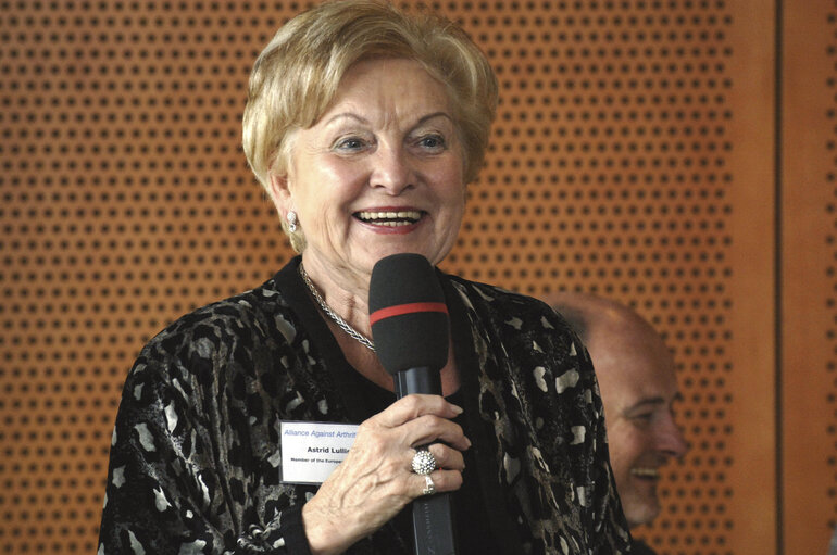 Photo 3 : Meeting at the EP in Brussels.