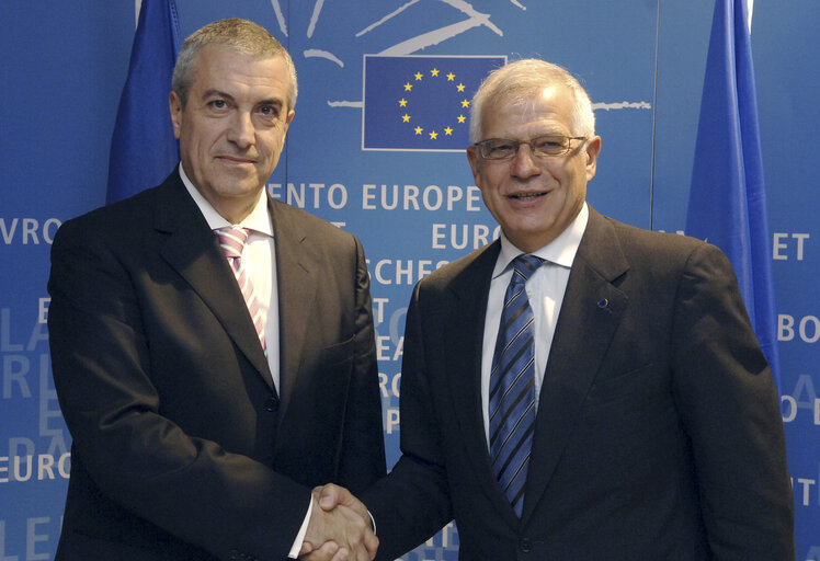 Fotografia 3: Conference of Presidents meeting with Prime Minister of Romania, in Brussels