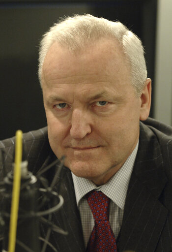 Fotografia 2: Portrait of MEP Rihards PIKS in Strasbourg