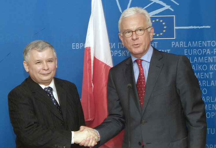 EP President meets with the Prime Minister of Poland.