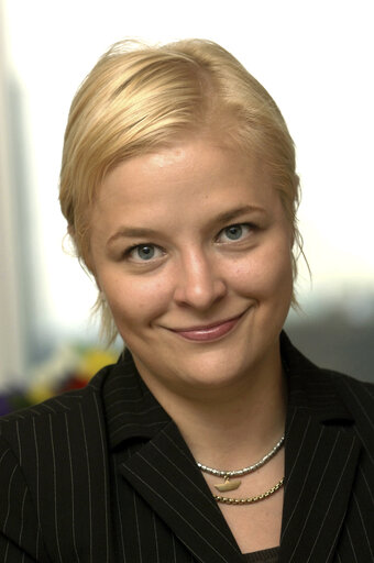 Fotografia 5: Portrait of MEP Piia-Noora KAUPPI in Brussels