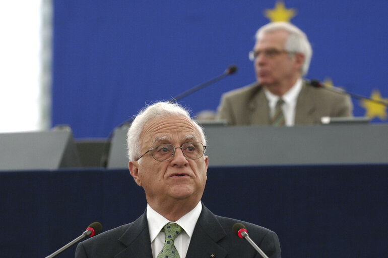 Φωτογραφία 7: Visit of the President of Malta to the EP in Strasbourg.