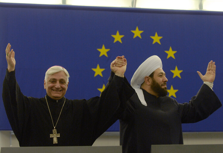 EP President meets with the Grand Mufti of Syria.