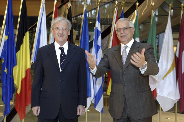 Photo 5 : EP President meets with President of Hungary, in Strasbourg