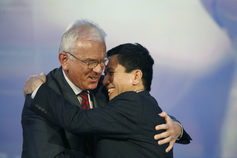 Fotografie 36: 2007 - Energy Globe Award ceremony at the EP in Brussels.