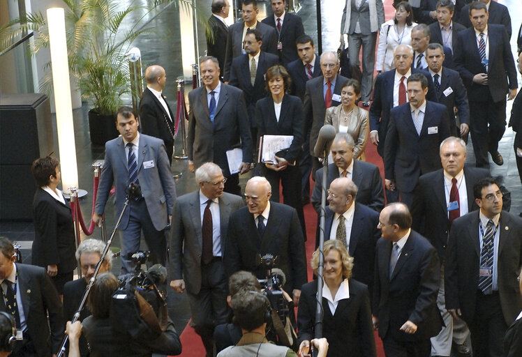 Photo 3 : EP President meets with President of Greece, in Strasbourg