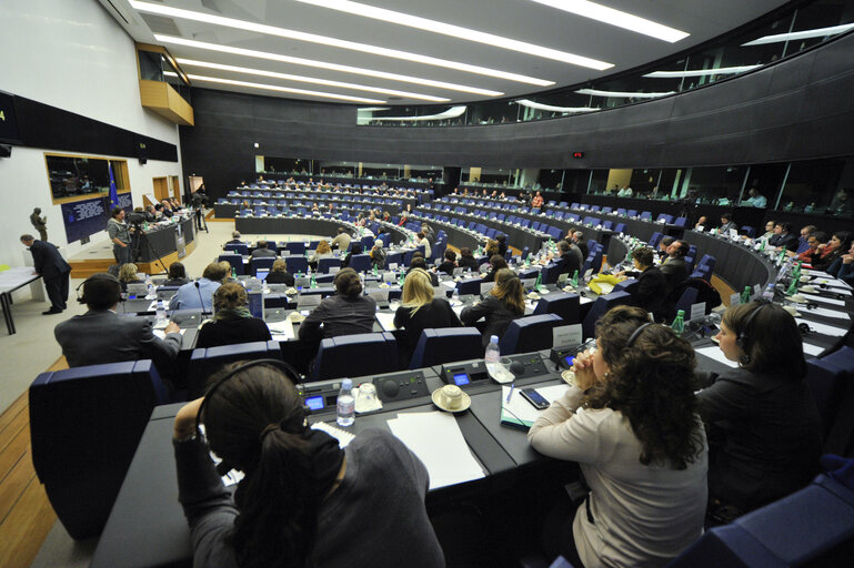 Fotografie 8: Joint meeting with the Committee on Foreign Affairs, the Committee on Development and the Subcommittee on Human Rights with Sakharov laureates