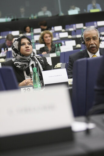 Fotografie 12: Sakharov Prize 2011. Arab Spring. Meetings with EPP GROUP