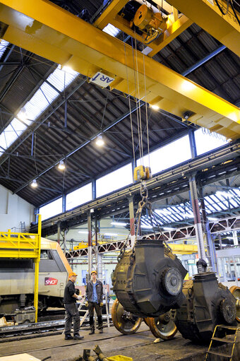 Fotografija 11: Railway station of Strasbourg