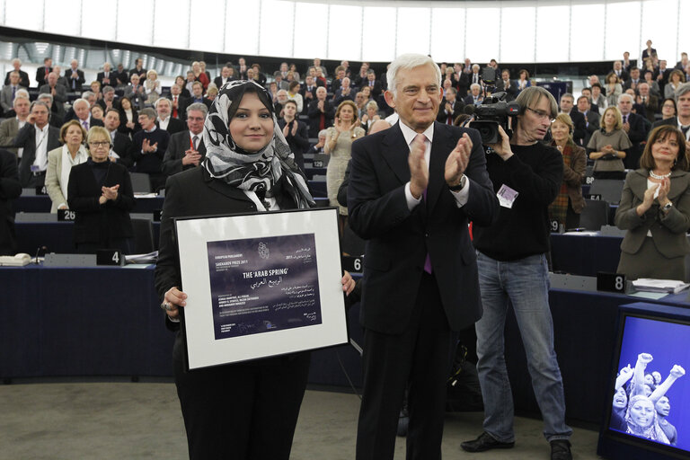 Suriet 6: Sakharov Prize 2011: Presentation of the 2011 Sakharov Prize  on behalf of the Arab Spring