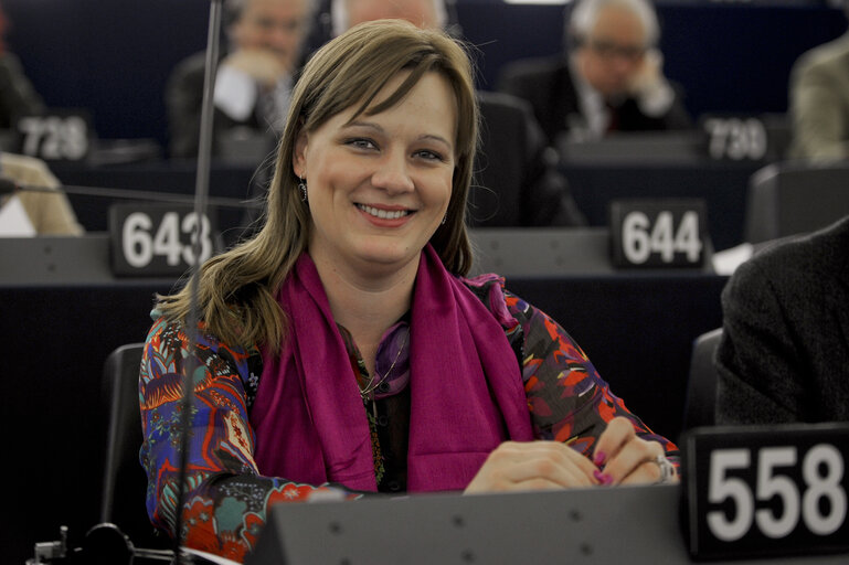 Foto 4: MEP in plenary session week 46