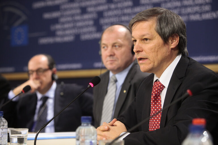 Φωτογραφία 14: AGRI Committee press conference on the CAP reform post 2013