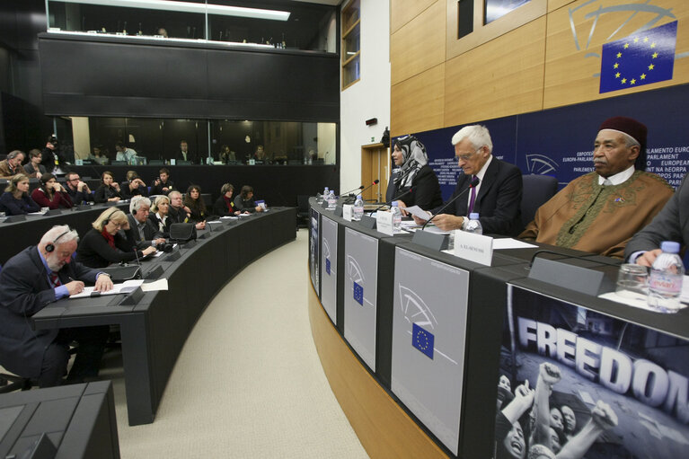 Zdjęcie 10: Sakharov Prize 2011, press conference