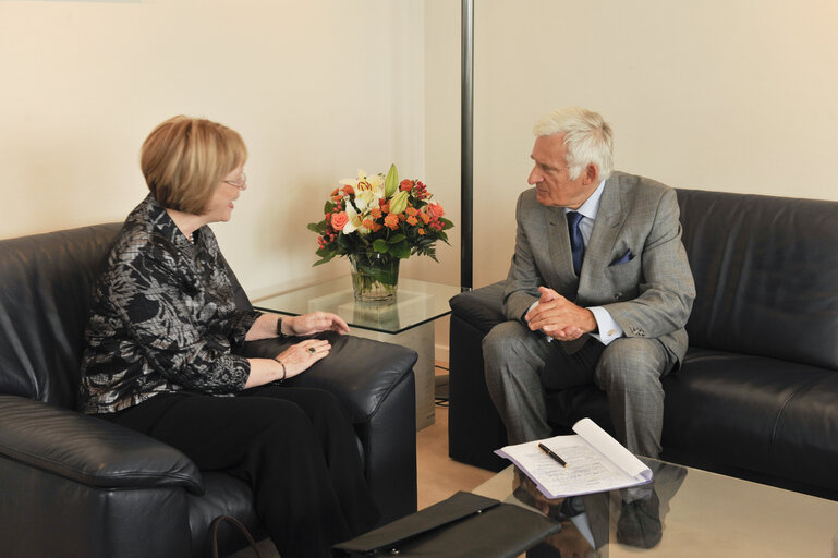 EP President meets with UN Under Secretary-General and Commissioner-General of the United Nations Relief and Works Agency.