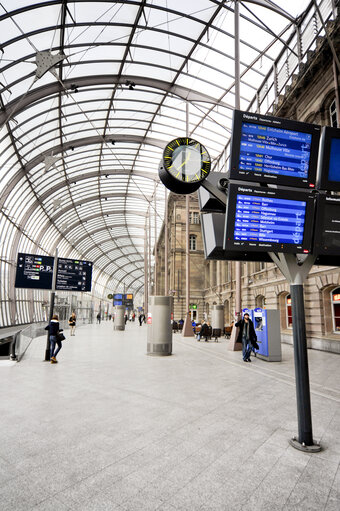 Foto 2: Railway station of Strasbourg