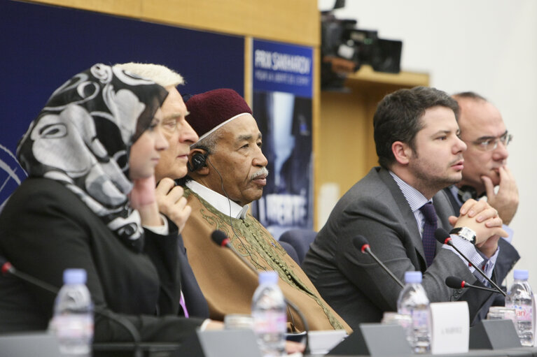 Billede 6: Sakharov Prize 2011, press conference