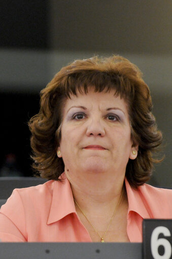 Fotografie 7: MEPs during the Plenary Session in Strasbourg - week 37  - EU position and commitment in advance of the UN high-level meeting on the prevention and control of non-communicable diseases