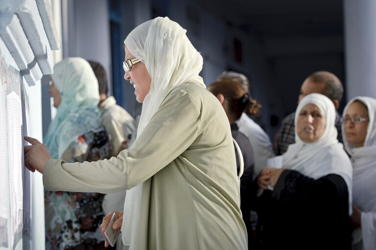 Fotografie 10: Mission to monitor the upcoming elections for a Constituent Assembly in Tunisia