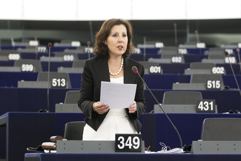 Billede 42: MEPs during plenary session in Strasbourg, week 39