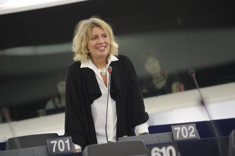 Fotografija 16: MEP in Plenary session in Strasbourg - week 39