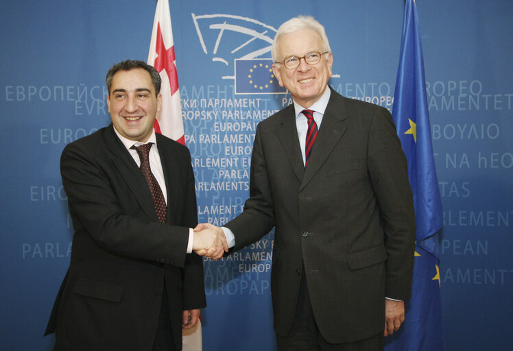 EP President meets with Prime Minister of Georgia