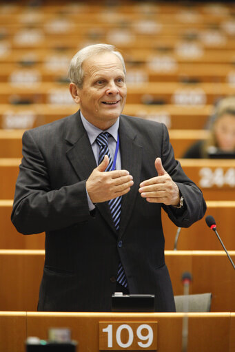 Fotogrāfija 3: Plenary Session in Brussels  - week 41