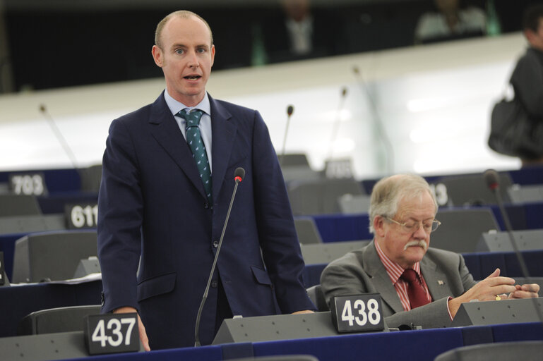 Photo 40: MEP in Plenary session in Strasbourg - week 39