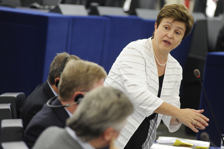 Fotografija 18: MEP in Plenary session in Strasbourg - week 39