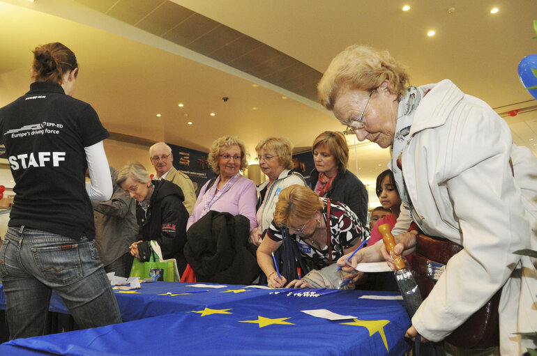 Open Days at the EP in Brussels.