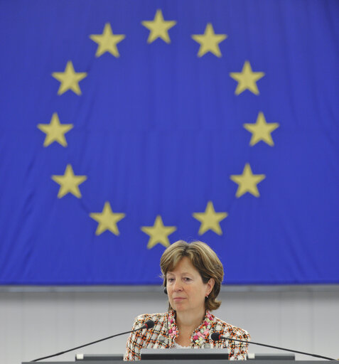 Fotogrāfija 16: MEP in Plenary Session in Strasbourg - Week 43