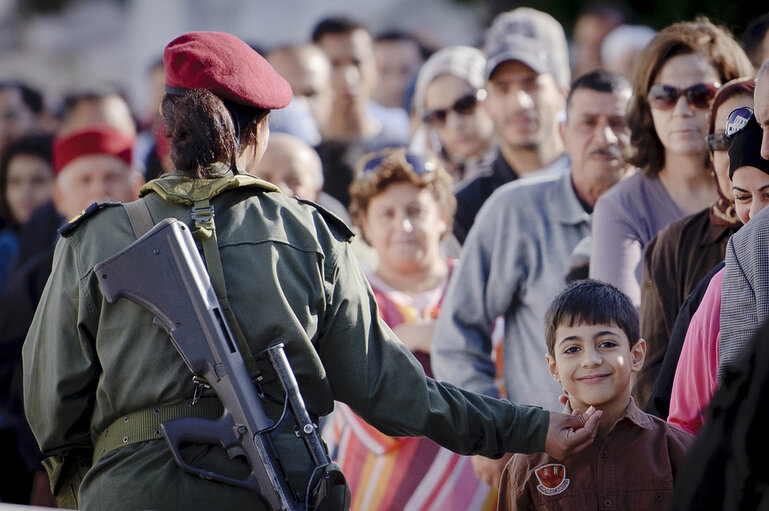 Fotografie 21: Mission to monitor the upcoming elections for a Constituent Assembly in Tunisia