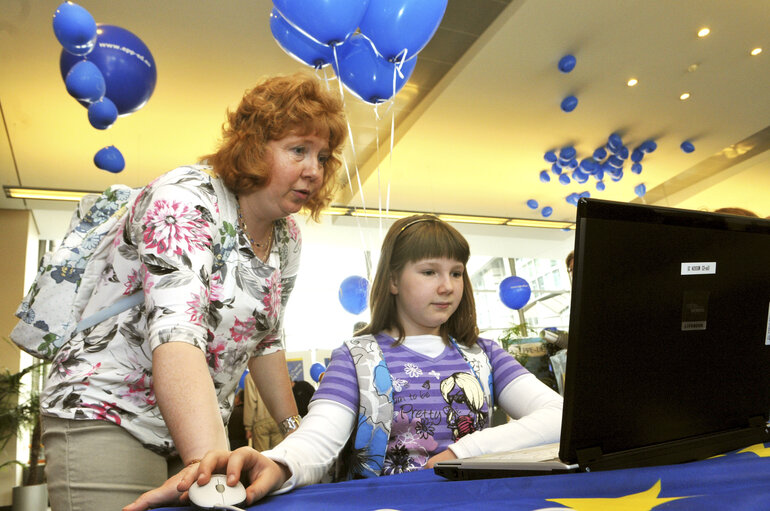 Open Days at the EP in Brussels.