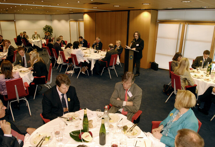 Photo 2 : Luis COBOS at the EP in Strasbourg.