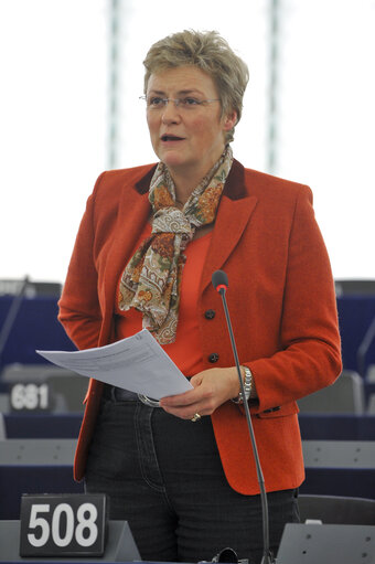 Fotografija 6: MEP in Plenary Session in Strasbourg - Week 43