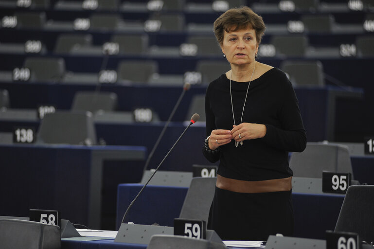 Zdjęcie 14: MEP in Plenary session in Strasbourg - week 39