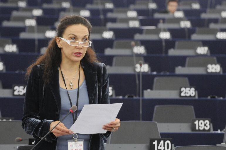 MEPs during the Plenary Session in Strasbourg - week 37  - EU position and commitment in advance of the UN high-level meeting on the prevention and control of non-communicable diseases