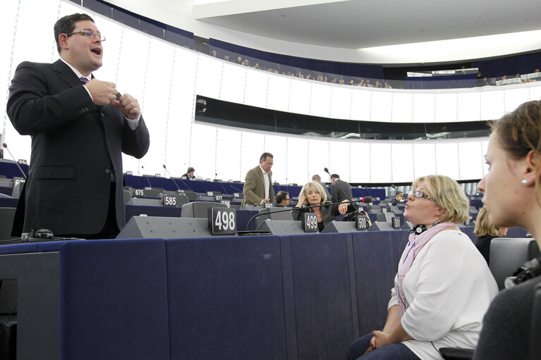 Fotografie 49: Plenary Session in Strasbourg - Week 43