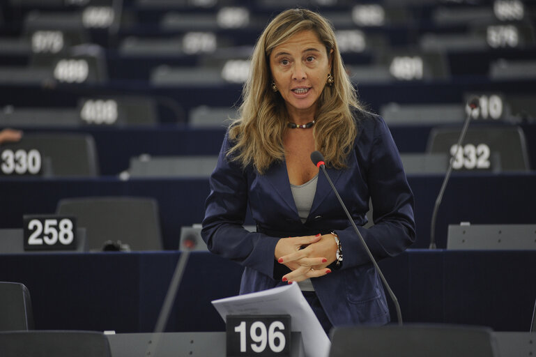 Photo 35: MEP in Plenary session in Strasbourg - week 39